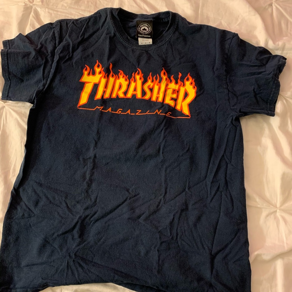 Thrasher Blue Tshirt size medium
